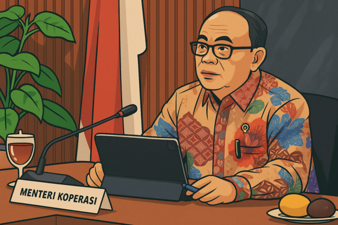 
					Ilustrasi: Budi Arie Setiadi. (rayapost.com)