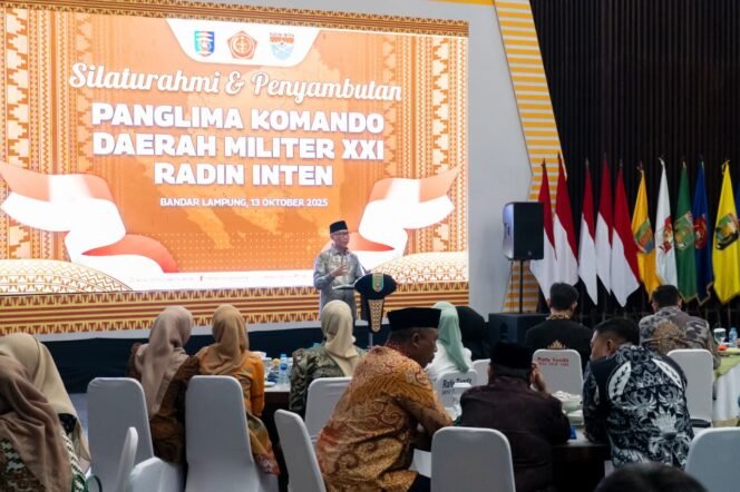 
					Pemprov Lampung dan Kodam XXI Radin Inten Bangun Sinergi Dalam Pembangunan Daerah