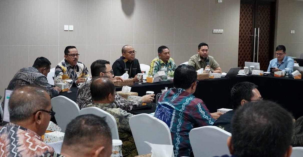 Rapat Koordinasi (Rakor) Pencegahan Korupsi bersama Pemerintah Kabupaten (Pemkab) Hulu Sungai Tengah, Provinsi Kalimantan Selatan, Kamis (20/8). 